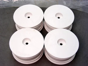 Complete 4-Piece 1/10 Touring Car 24mm Dish Wheel Set Tamiya Kyosho HPI Traxxas - Picture 1 of 4