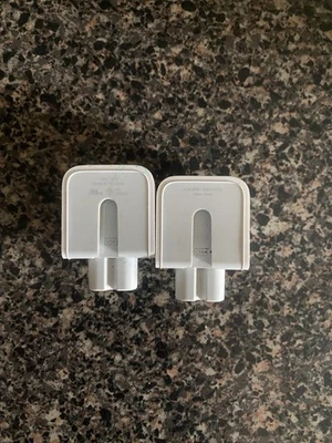 2 PACK Apple A1555 Macbook Pro 2-Prong Duckhead Wall Plug Charger Adapter - Image 1 of 4