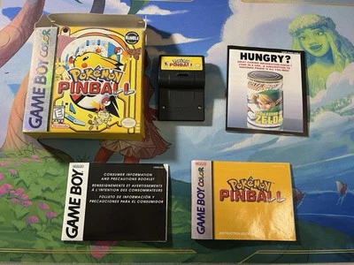 1999 Pokemon Pinball Game Boy Color (Game, Box, Manual, Inserts) - Image 1 of 4