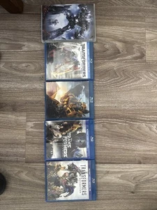Transformers 5-Movie Lot (4 Blu-ray, 1 DVD) Michael Bay Collection - Picture 1 of 6