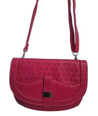 Grace Adele Pink Clutch Convertible Crossbody Bag Detachable Strap  - Image 1 of 4