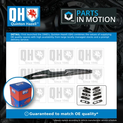 Rear Wiper Blade fits PEUGEOT ION 2010 on Y4F1 QH Genuine Top Quality Guaranteed - Image 1 of 4