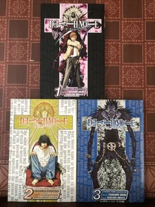 Death Note #1 #2 #3 Shonen Jump Manga Anime - Imagen 1 de 6