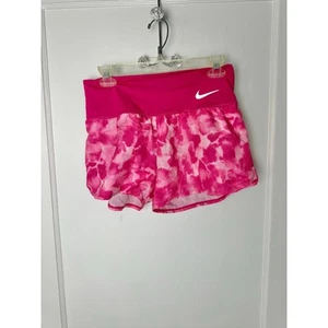 Nike Shorts Women's Medium Pink Athletic Running Sporty Flowy Pull On Lined - Picture 1 of 10