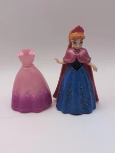 Disney Prinzessin Magiclip Magic Clip Puppe - Frozen Anna - 2 Kleider - Bild 1 von 8