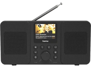 Radio - Hama DIR10, 6W, Bluetooth, Pantalla a color, Negro - Imagen 1 de 2