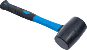 BGS 1960 | Gummihammer | Fiberglasstiel | Schwarzer Kopf | Ø 50 Mm | 280 G - Bild 1 von 12