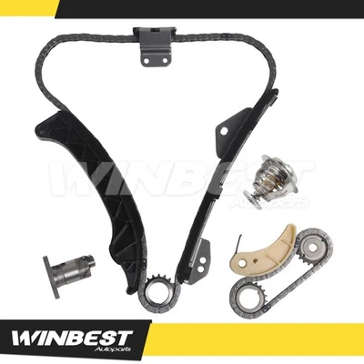 Kit de cadena de distribución termostato apto 09-13 Toyota Corolla 09-14 Matrix 1.8L Foto 1 de 4