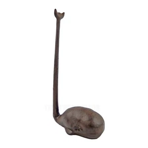 Whale Kitchen Paper Towel Holder Cast Iron Bathroom Toilet Tissue Holder Brown - Picture 1 of 4