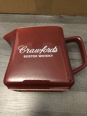 CRAWFORDS SCOTCH WHISKY WATER JUG PUB JUG COLLECECTABLE - Image 1 of 4