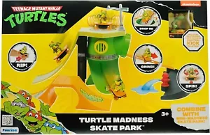Set da gioco Tartarughe Ninja Teenage Mutant Ninja Turtle Madness Skate Park nuovo giocattolo TMNT Natale - Foto 1 di 9