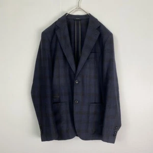 Hermès Tailored Jacket – Cashmere Blend, Made in Italy, Rare, Checked Pattern - Picture 1 of 8