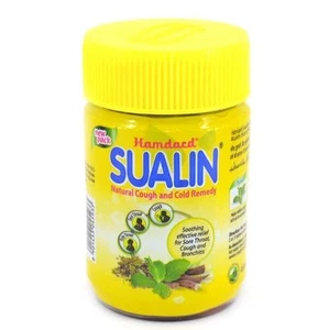 5 x Hamdard Sualin 60 Comprimidos - Dolor de Garganta, Resfriado y Gripe - Imagen 1 de 4
