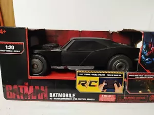 DC The Batman Movie BATMOBILE 1:20 RC Radio Controlled 2022 Spin Master NEW - Picture 1 of 7