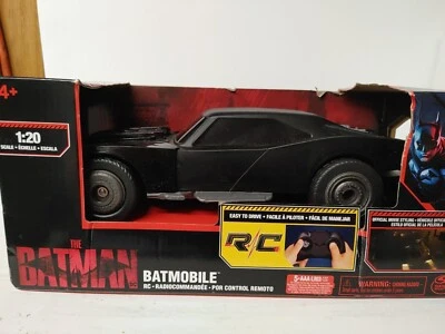 DC The Batman Movie BATMOBILE 1:20 RC Radio Controlled 2022 Spin Master NEW - Image 1 of 4
