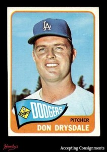 1965 Topps #260 Don Drysdale EX-MT HOF DODGERS