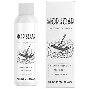 Highly Scented Mop Soap (Concentrated Formula) 120ml Household Mop Cleaning - Picture 1 of 11