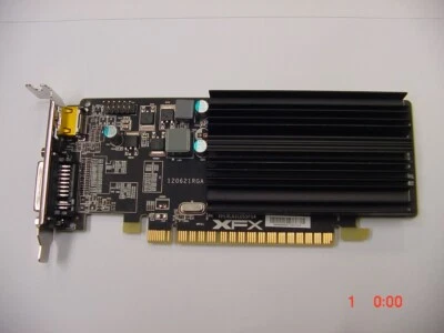 XFX HD-545X-CL 5450 650M DDR3 2GB  VIDEO Graphics CARD Low Profile - Image 1 of 4