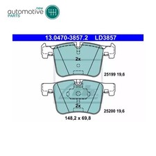 Front ATE 13.0470-3857.2 For BMW F20, F21, F22, F87, F23, F25, F26, F30, F80
