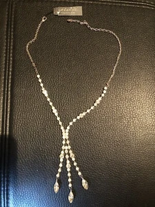 Wunderschöne Halskette Mode Kristall Schmuck - Bild 1 von 10