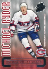 2003-04 Pacific Quest for the Cup CALDER CONTENDER #12 MICHAEL RYDER - Canadiens