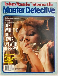 Master Detective Magazine, August 1978, Vintage True Crime Stories, Pulp - Picture 1 of 6