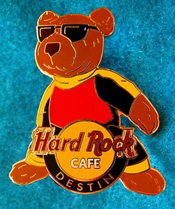 DESTIN HERRINGTON CITY BEAR SERIES FLORIDA WIND SURFER Hard Rock Cafe PIN LE - Picture 1 of 1