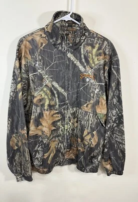 Scentlok Large Hunting Jacket Men ‘s Mossy Oak Breakup Country Full Zip - Image 1 of 4
