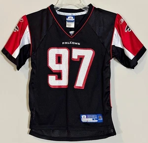 Atlanta Falcons Patrick Kerney #97 Fußballtrikot Kinder Größe L (7) Lil Junge Shirt - Bild 1 von 7
