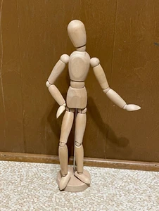 Figura de madera articulada artista modelo Gestalta posable 13" - Imagen 1 de 5