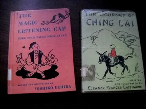 1957 JOURNEY OF CHING LAI mit DJ, 1. AUSGABE, CHINA & 1963 MAGISCHE KAPPE JAPANISCH - Bild 1 von 12