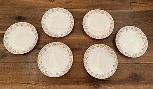 servizio piatti Porcellana Limoges M.Redon Filo Bordo Oro Dessert Dolce - Foto 1 di 5