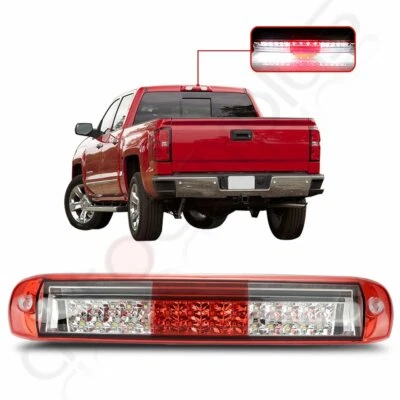 Tercera luz trasera de freno roja para Chevy Silverado GMC Sierra 1999-2006 Foto 1 de 4