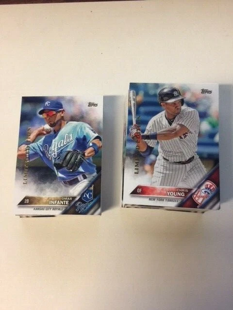 2016 Topps Limited Singles You Pick #251-500 - Image 1 of 1
