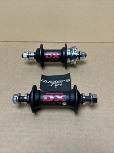 NOS Shimano DX MX66 36H Cassette Hub Set Race BMX Fit: GT Redline Haro Schwinn - Picture 1 of 24