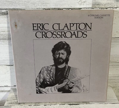 Eric Clapton 4 Cassette Tape Box Set  - Crossroads - Vintage Chrome Edition - Image 1 of 4