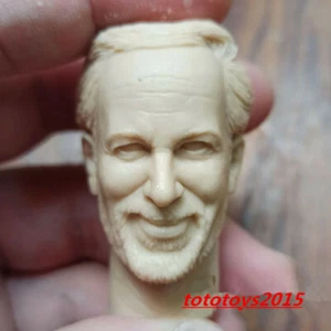 Unpainted 1/6 Steven Allan Spielberg Head Sculpt Fit 12''Male Soldier Body Toy - Picture 1 of 8