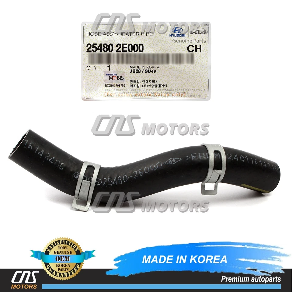 ⭐GENUINE⭐ Coolant Hose for 2014-2024 Forte Forte Koup Forte5 Soul 25480-2E000 Foto 1 de 4
