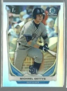 2014 Bowman Chrome Draft Refractors #CDP49 Michael Gettys (ref 95286) - Picture 1 of 1