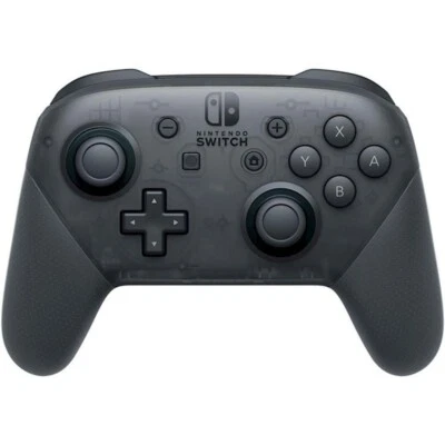 NINTENDO SWITCH ORIGINALE  Controller Wireless Pro Black analogico DXva da se - Immagine 1 di 2