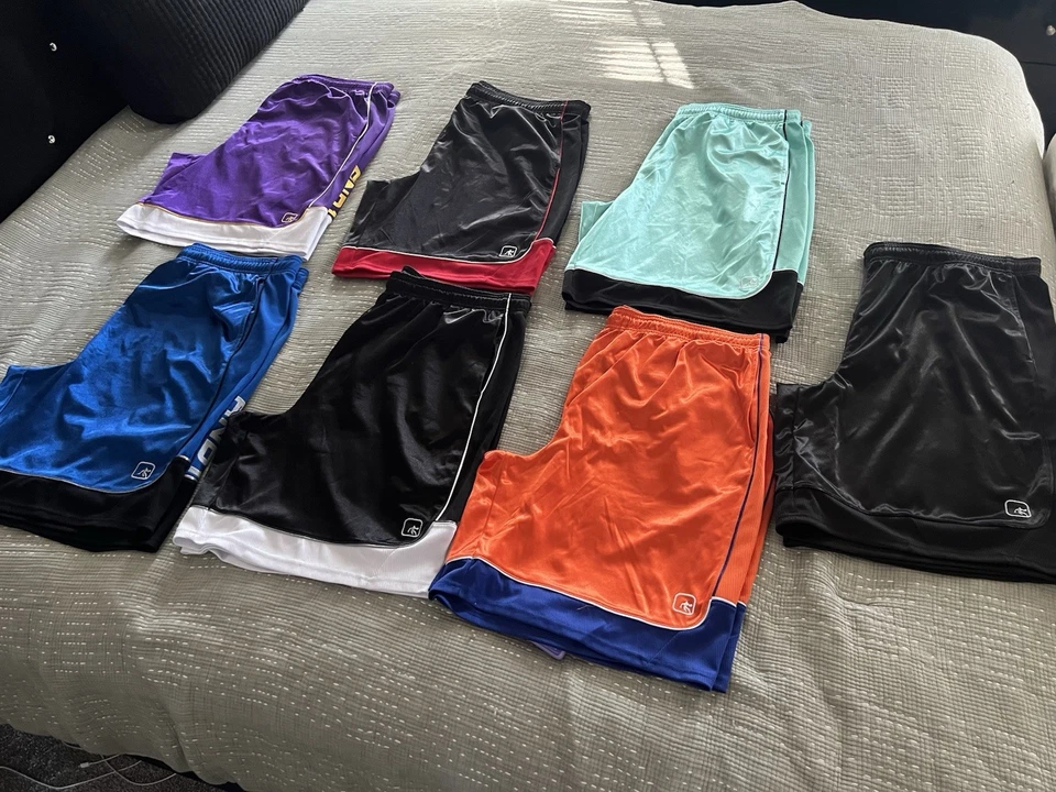 Lote de 7 pantalones cortos de baloncesto AND1 para hombre talla 3XL Foto 1 de 1