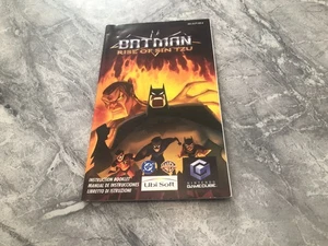 BATMAN RISE OF SIN TZU (MANUAL ONLY FOR SALE) - Picture 1 of 2