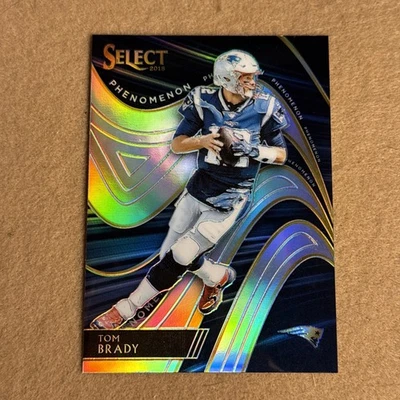2018 Panini Select Phenomenon Tom Brady #PH2 Silver Prizm - Image 1 of 2