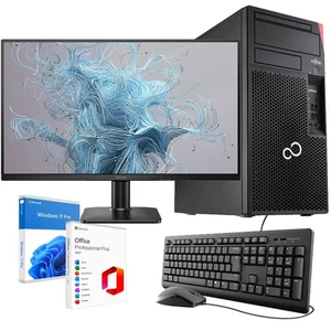 PC komplett generalüberholt FUJITSU P758 i5-9600K Ram 32GB 1TB Wi-Fi 27" Win 11 - Bild 1 von 1