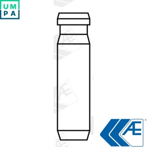 4x VALVE GUIDES VAG96370 FOR NISSAN HR12DE 1.2L 3cyl NOTE HR16DE 1.6L 4cyl JUKE - Picture 1 of 7