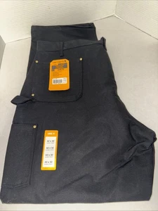 Carhartt Pants Mens 42x32 Loose Fit Firm Duck Double Front Utility Work B01 New - Picture 1 of 4