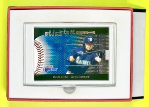 2001 Fleer Game Time Stick to it Ness Ichiro Suzuki ROOKIE SP - Mariners - HOF - Picture 1 of 7