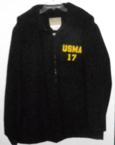 USMA 17 USA West Point Academy Wool Parka Jacket Cadet Coat Size 44L s ctl - Picture 1 of 2