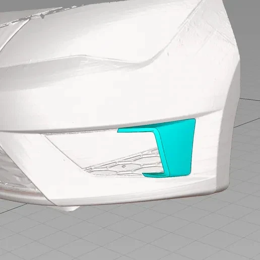 SEAT Leon CUPRA TYP5F Front Bumper Inlet Scoops 2014-2018 - Image 1 of 4