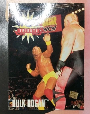 Hulk Hogan ALL-STAR 91995 CARDZ WCW Main Event 1st Official WCW Gisto #84 POP 1 - Image 1 of 4